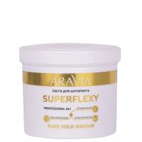 Aravia Professional Superflexy Pure Gold Sugar Paste - Aravia Professional паста для шугаринга с золотыми частицами